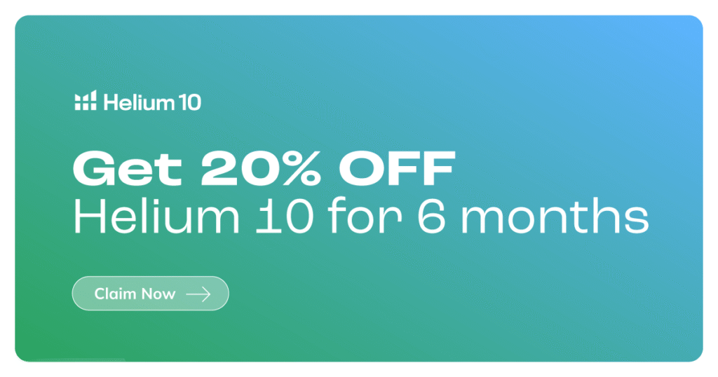 Helium 10 Promo Code 2026: Verified 20% Off or 10% Lifetime Discount